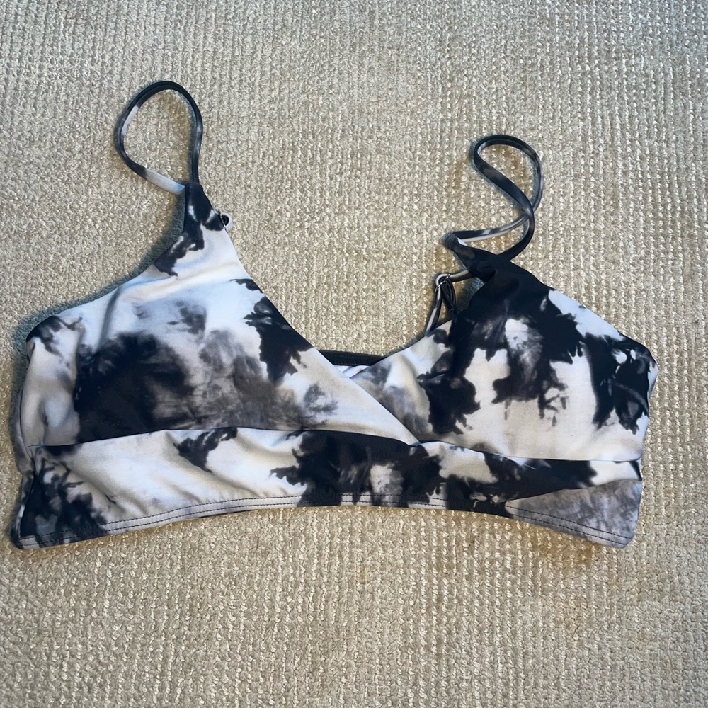 Tie dye bikini top